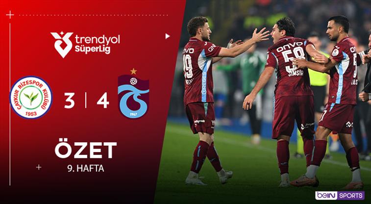 Muhtemel 11'ler | Çaykur Rizespor - Trabzonspor