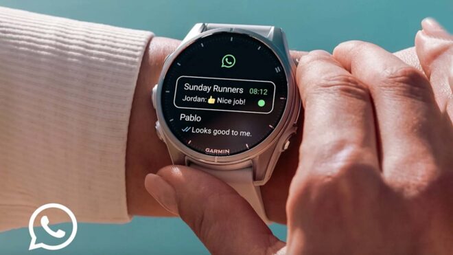 Garmin akıllı saatlere özel WhatsApp uygulaması yayınladı