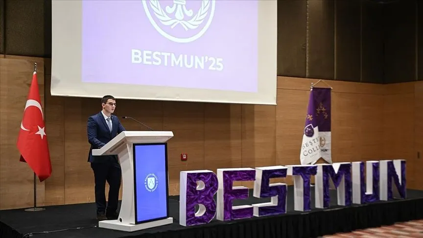 Beştepe Koleji ev sahipliğinde Model Birleşmiş Milletler konferansı BESTMUN başladı
