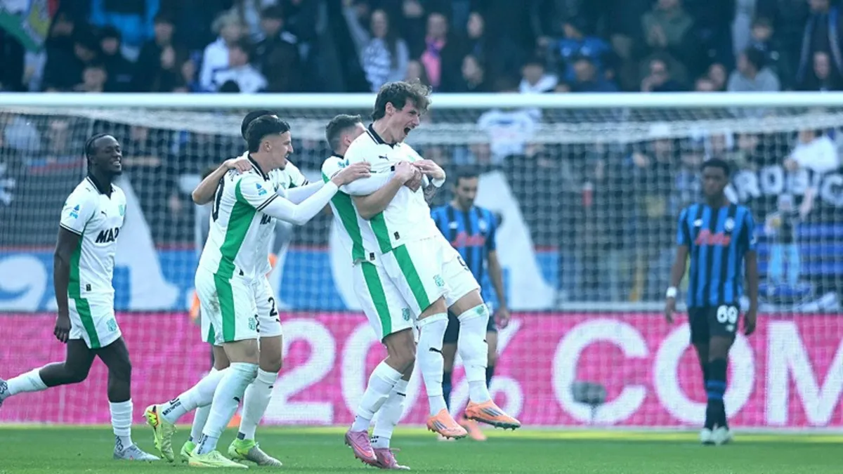 Sassuolo’dan Bergamo’da şov! Atalanta’yı 3 golle geçtiler (MAÇ SONUCU ÖZET)