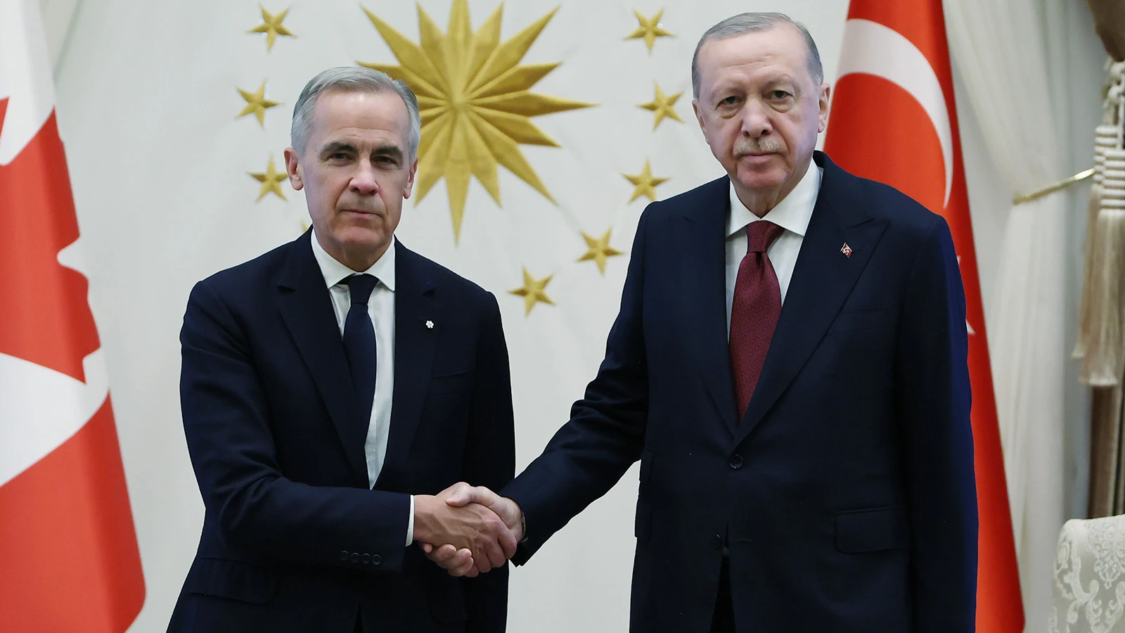 Cumhurbaşkanı Erdoğan Ve Carney'den Ortak Basın Toplantısı