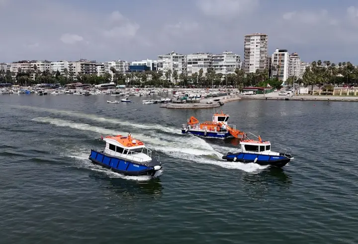 Büyükşehir, Mersin’in mavisi için 7 gün 24 saat denetimde