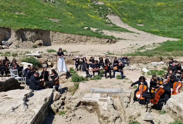 Perinthos Anti Kenti'nde 2 bin yıl sonra müzik yankılandı