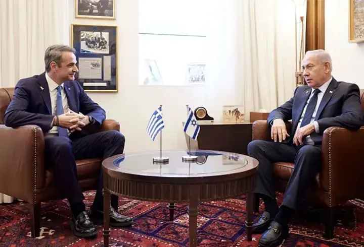 İsrail ziyaretinin sebebi belli oldu! Miçotakis'in 'Aşil' planı