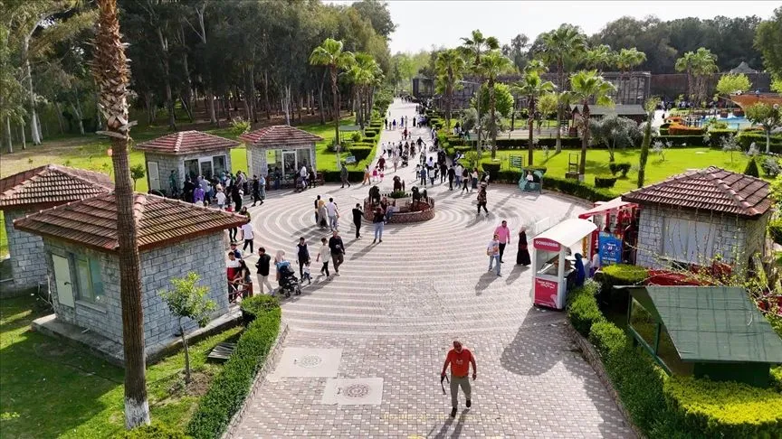 Mersin'deki Tarsus Doğa Parkı Ramazan Bayramı'nda 17 bin kişiyi ağırladı