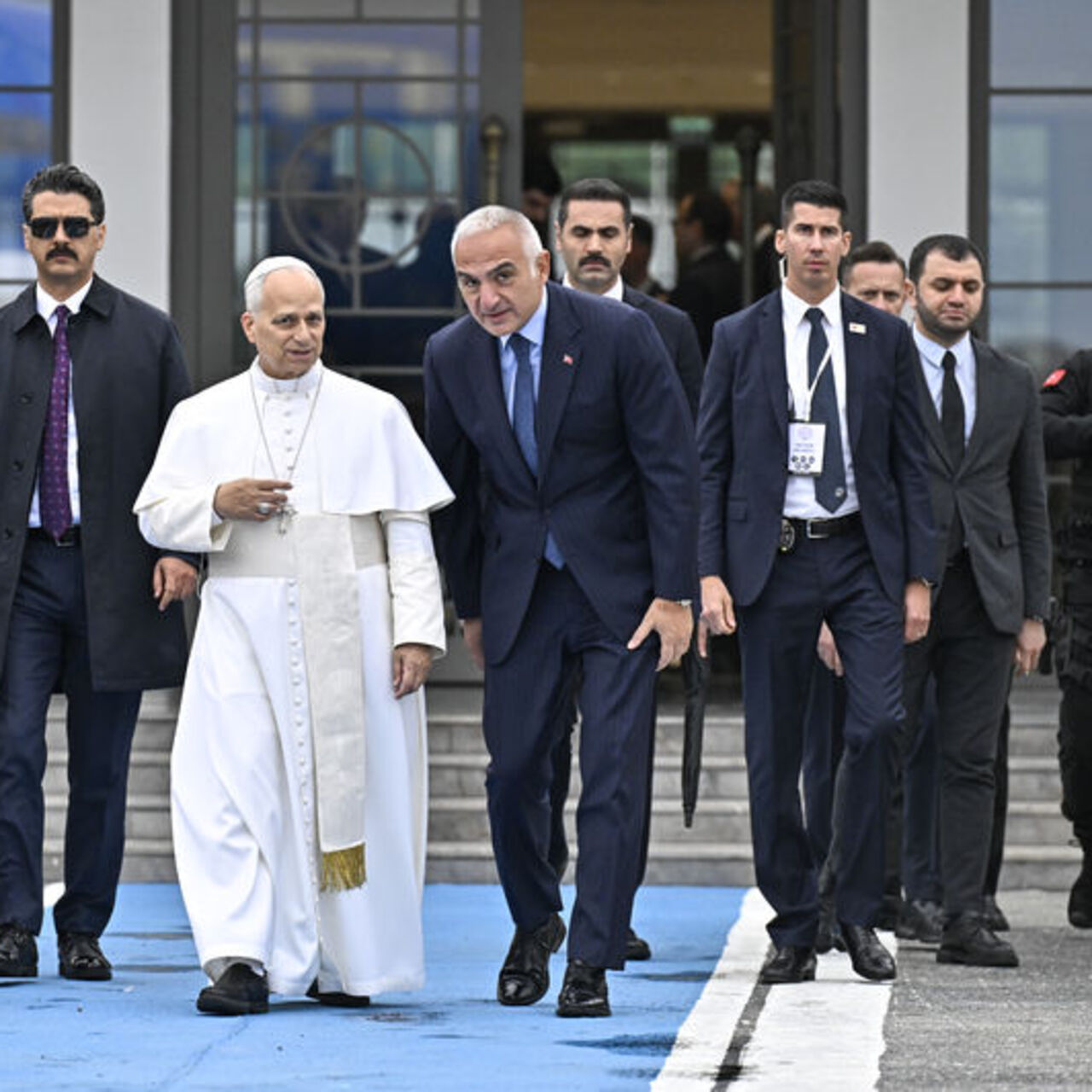 Bakan Ersoy, Papa 14. Leo'ya teşekkür etti