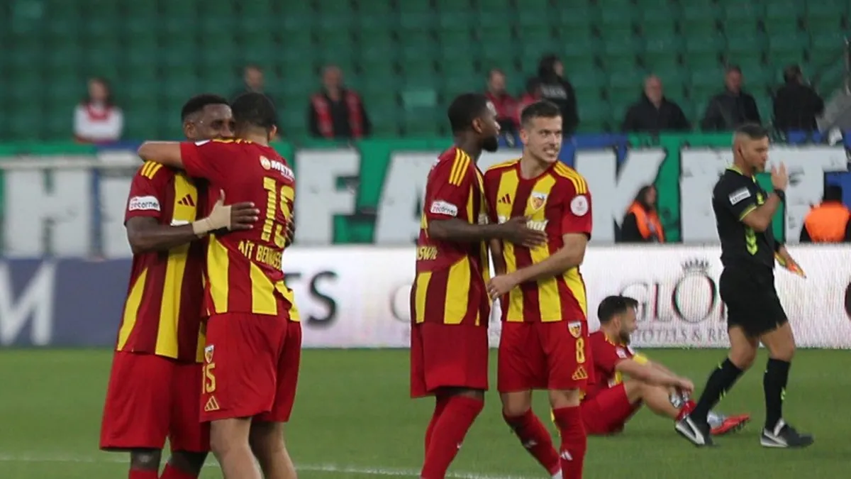 Kayserispor'un 240 günlük deplasman kabusu sona erdi!