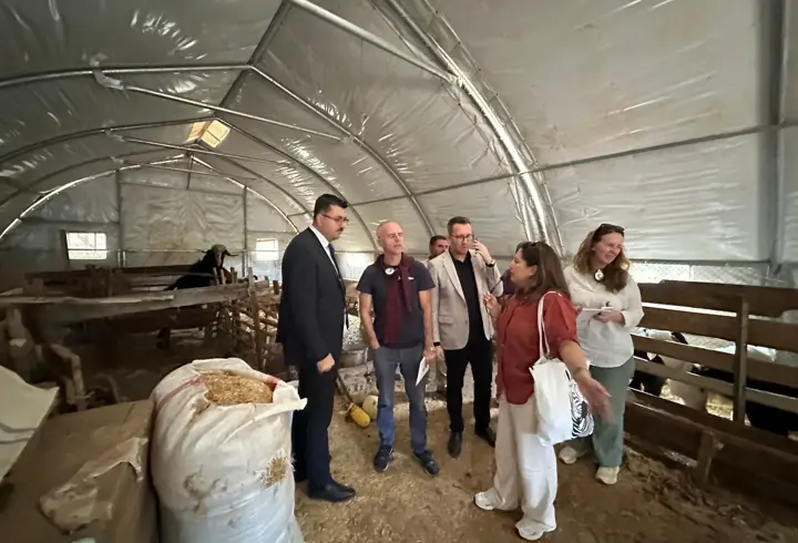 Bahçe’de, Kırsal Dezavantajlı Alanlar Kalkınma Projesi incelendi