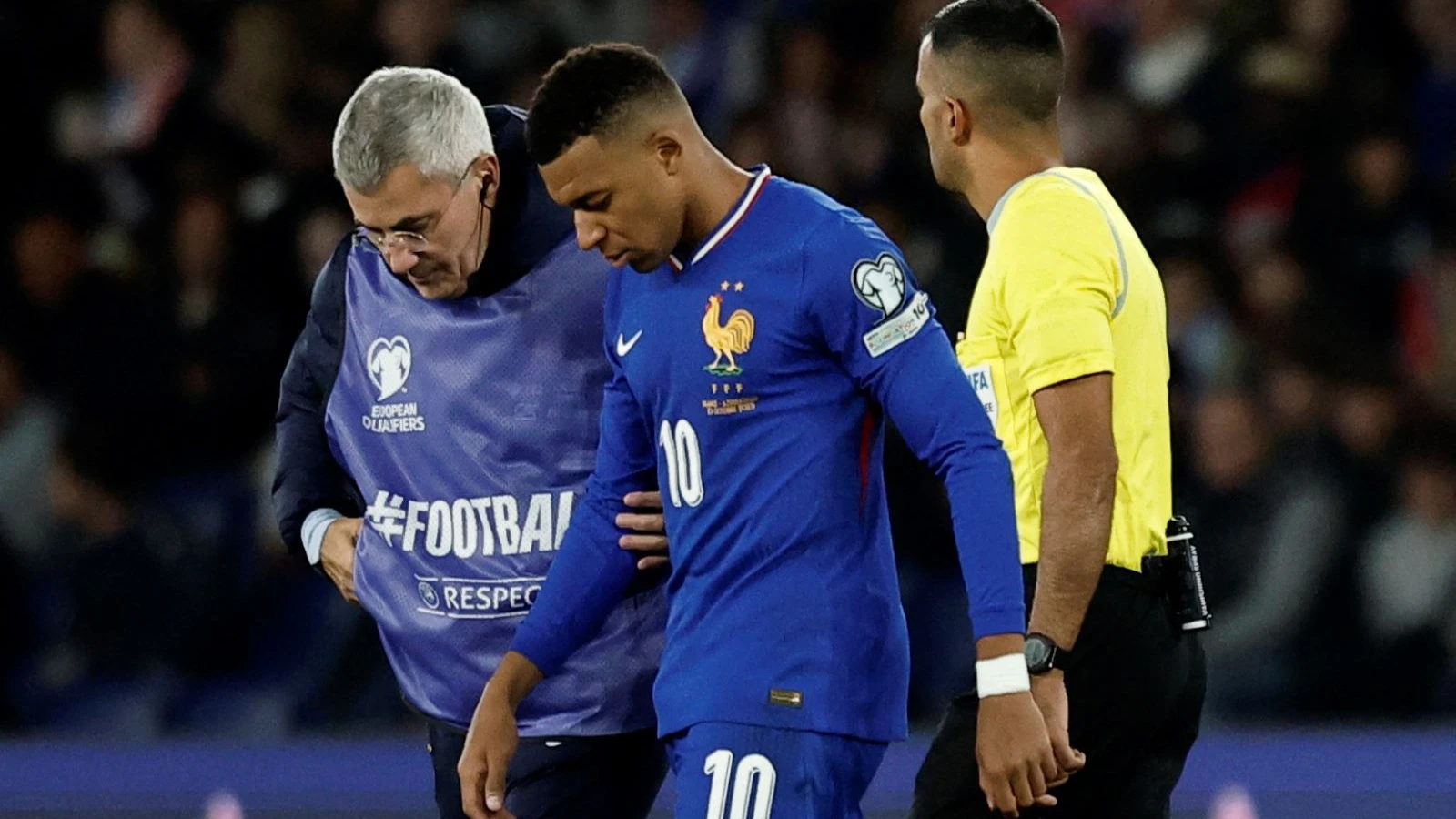 Fransa sabaha karşı Mbappé ile ilgili kötü haberi açıkladı