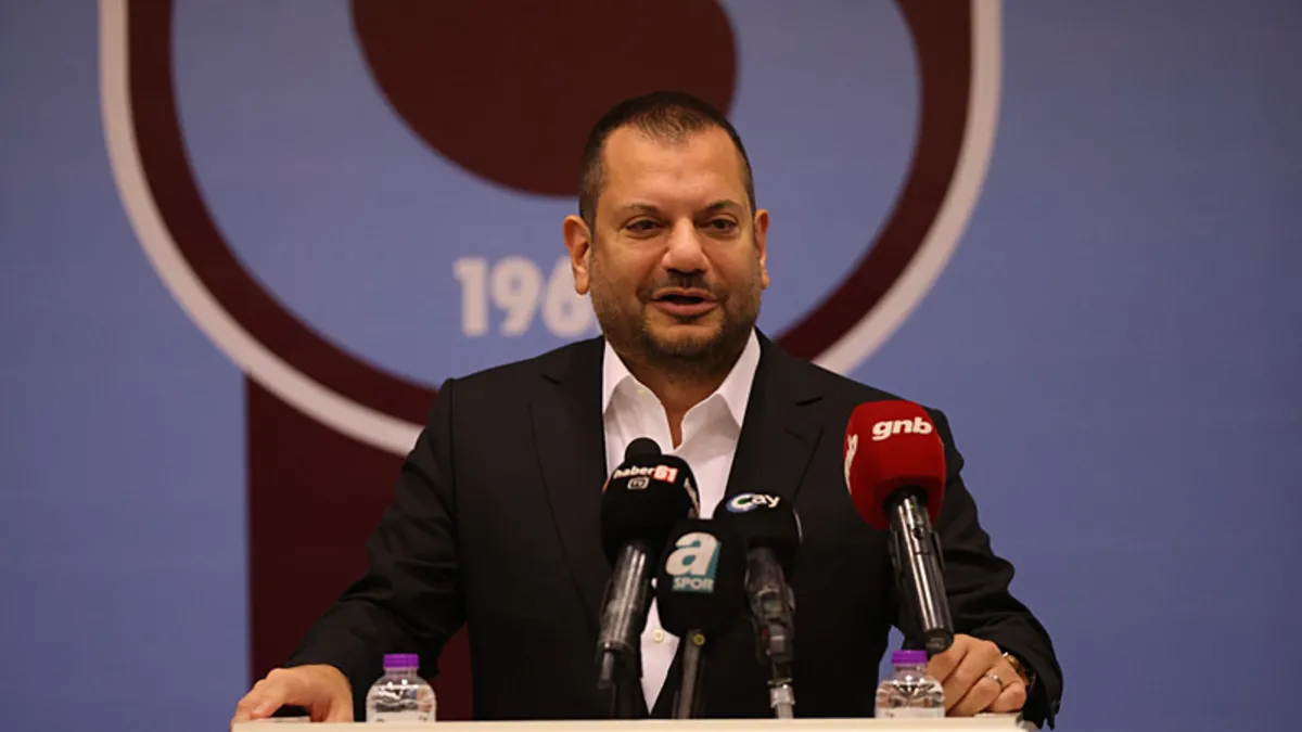 Trabzonspor Kulübü Başkanı Ertuğrul Doğan'dan proje müjdesi!