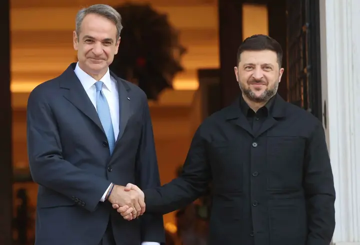 Zelenski Atina'da: Doğal gaz anlaşması hazır