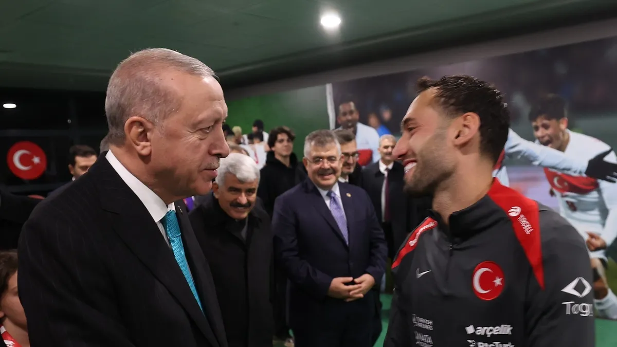Başkan Erdoğan'dan A Milli Futbol Takımı'na tebrik