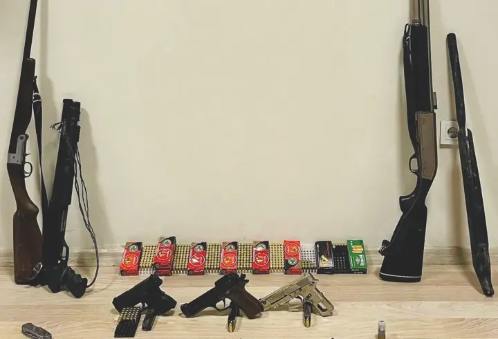 Sosyal medya hesabından silahlı video paylaşımına gözaltı