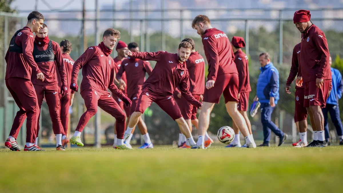 Trabzonspor'da Antalyaspor maçı hazırlıkları