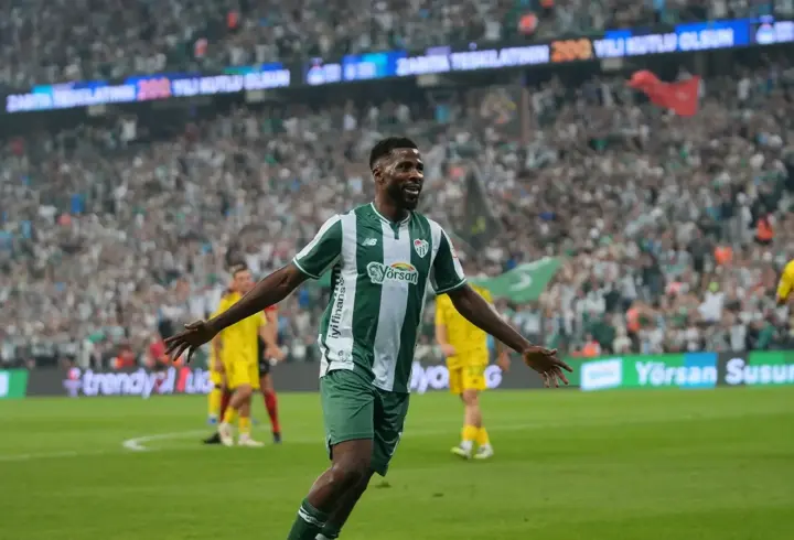 Bursasporlu Iheanacho, Türk Futbol Tarihine Adını Yazdırdı