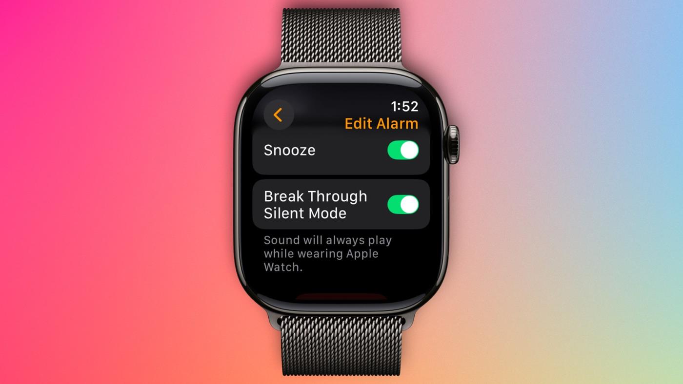 watchOS 11.4, Apple Watch'lara yeni alarm özelliği getiriyor