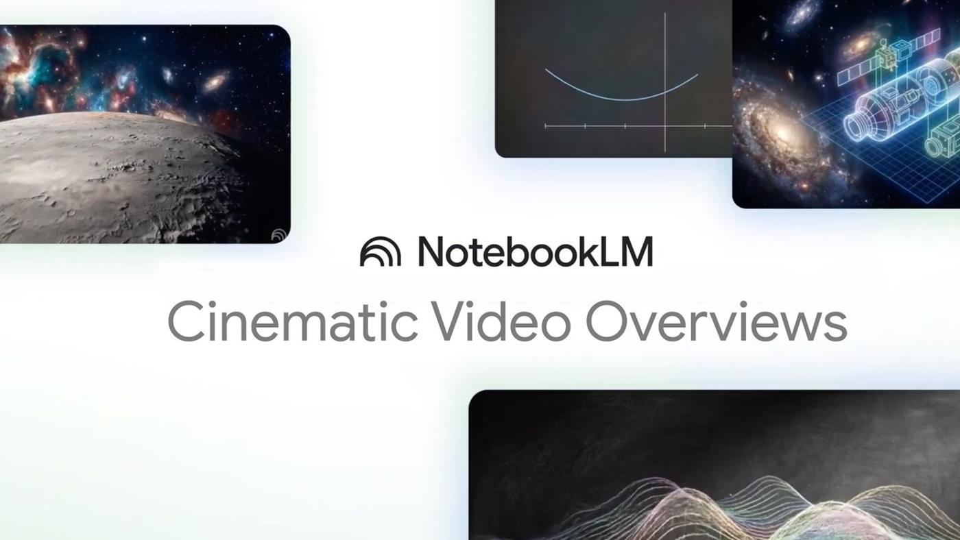 Google, NotebookLM’i güncelledi: Belgelerden sinematik videolar üretebilecek
