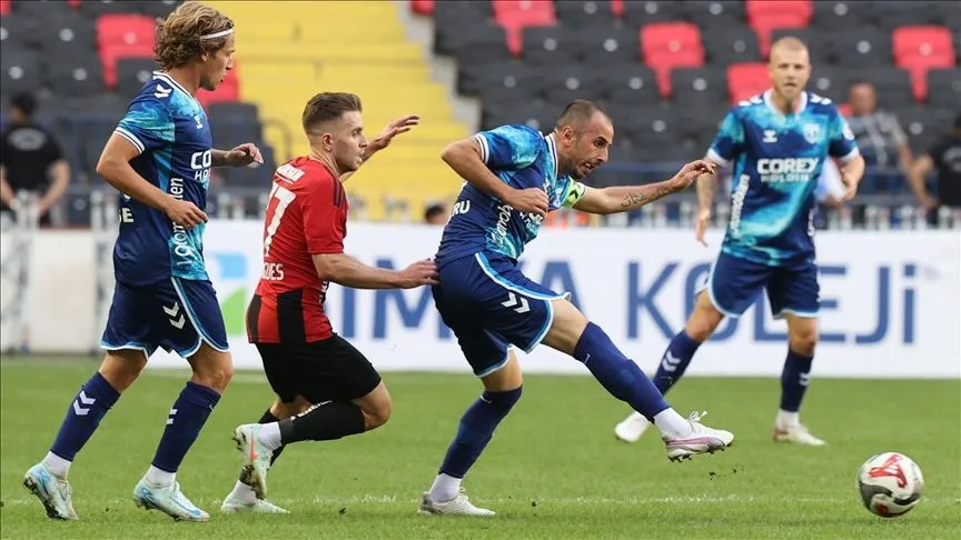 Gaziantep FK ile Samsunspor berabere kaldı