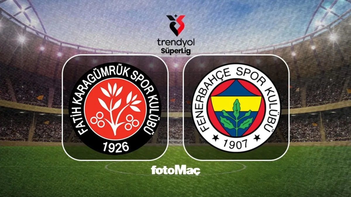 Mısırlı.com.tr Fatih Karagümrük-Fenerbahçe maçı CANLI | Muhtemel 11'ler