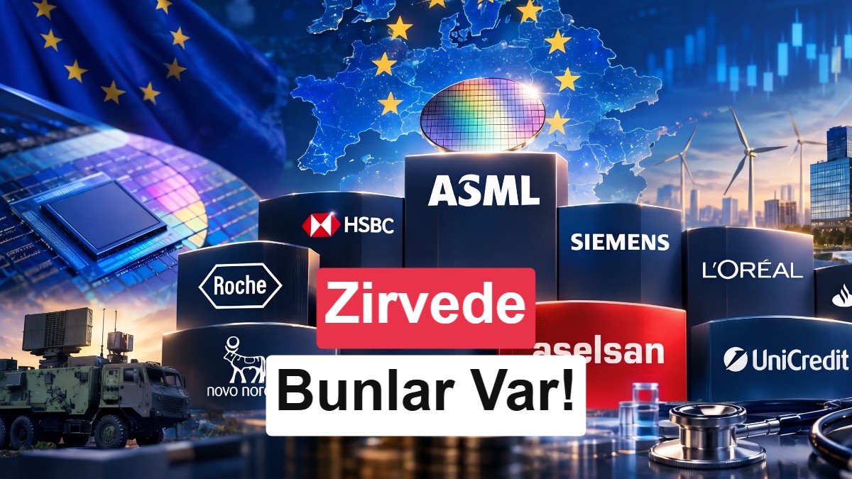 Avrupa'nın En Değerli Şirketleri Belli Oldu: ASELSAN Da Listede