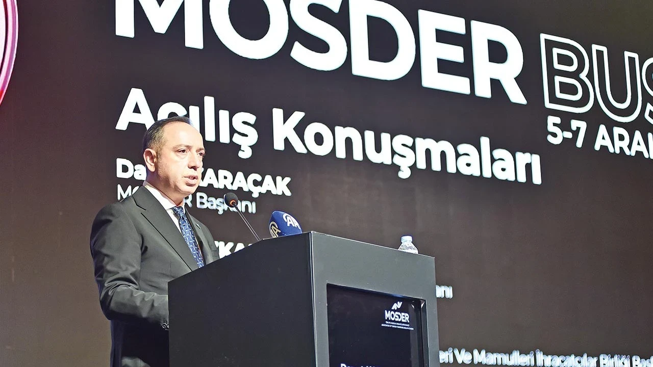 MOSDER Başkanı Davut Karaçak: Kapasitenin yanlızca yarısıyla üretim yapılabiliyor