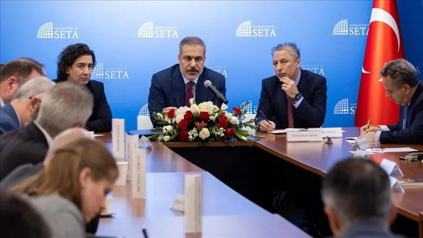 Bakan Fidan, ABD'de SETA Yuvarlak Masa Toplantısı'na iştirak etti