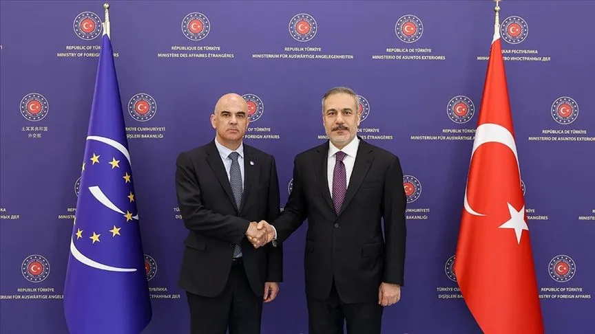Dışişleri Bakanı Fidan, Avrupa Konseyi Genel Sekreteri Berset ile görüştü