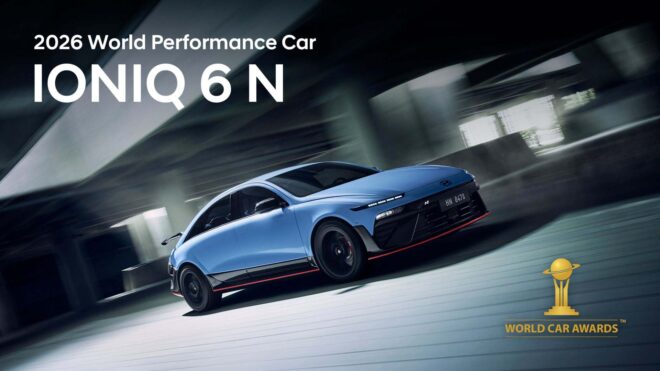 Hyundai IONIQ 6 N, dünyada yılın performans otomobili ödülünün sahibi oldu