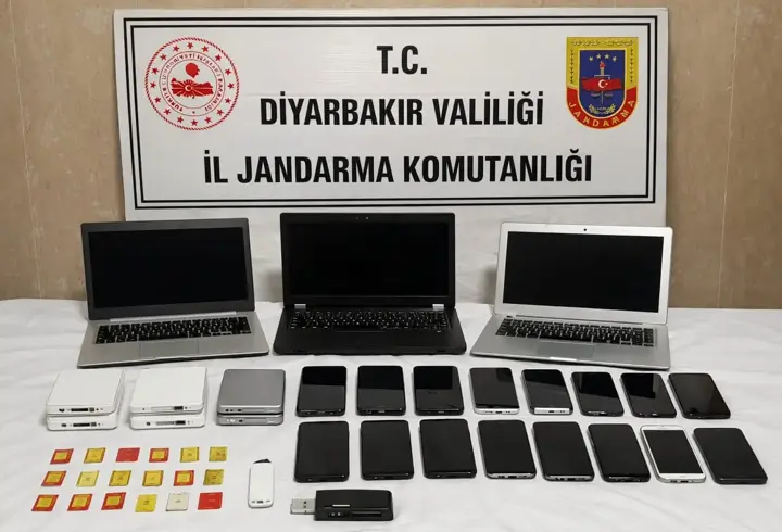 Diyarbakır’da dolandırıcılık ve yasa dışı bahis operasyonunda 5 tutuklama