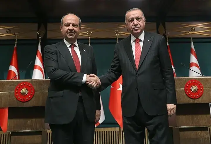 Cumhurbaşkanı Erdoğan'dan bayram diplomasisi: Ersin Tatar ile görüştü