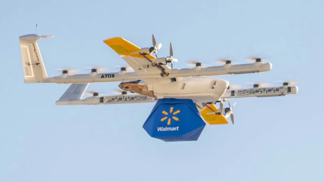 Dev market zincirinin 150 mağazası drone ile teslimat yapacak