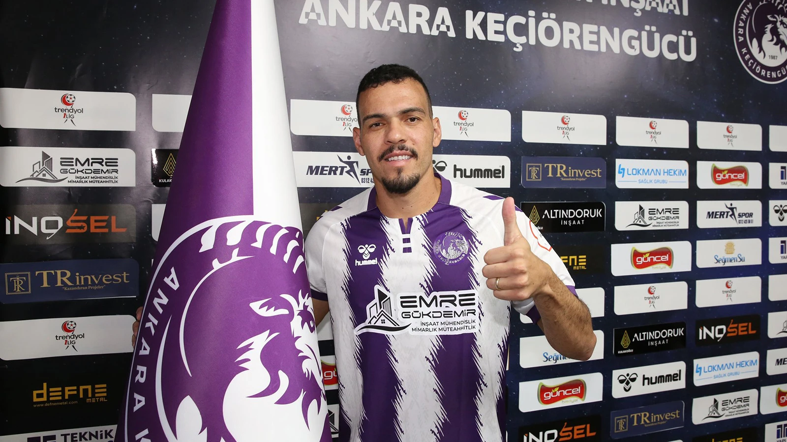 Keçiörengücü, Brezilyalı stoper Wellington Nascimento'yu transfer etti