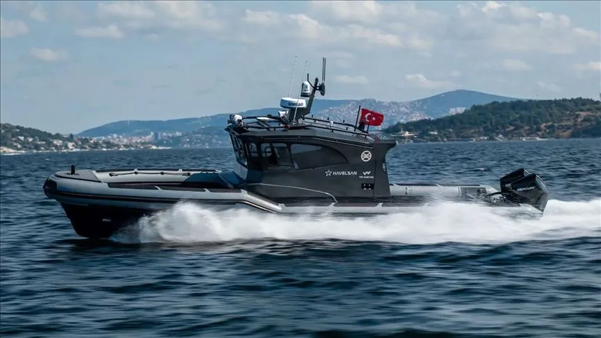 İtalyan Finans Polisi insansız deniz araçları için Türkiye'ye geldi