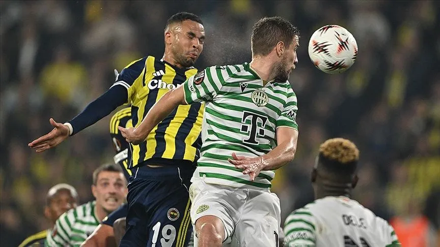 Fenerbahçe, UEFA Avrupa Ligi'nde Ferencvaros'la 1-1 berabere kaldı