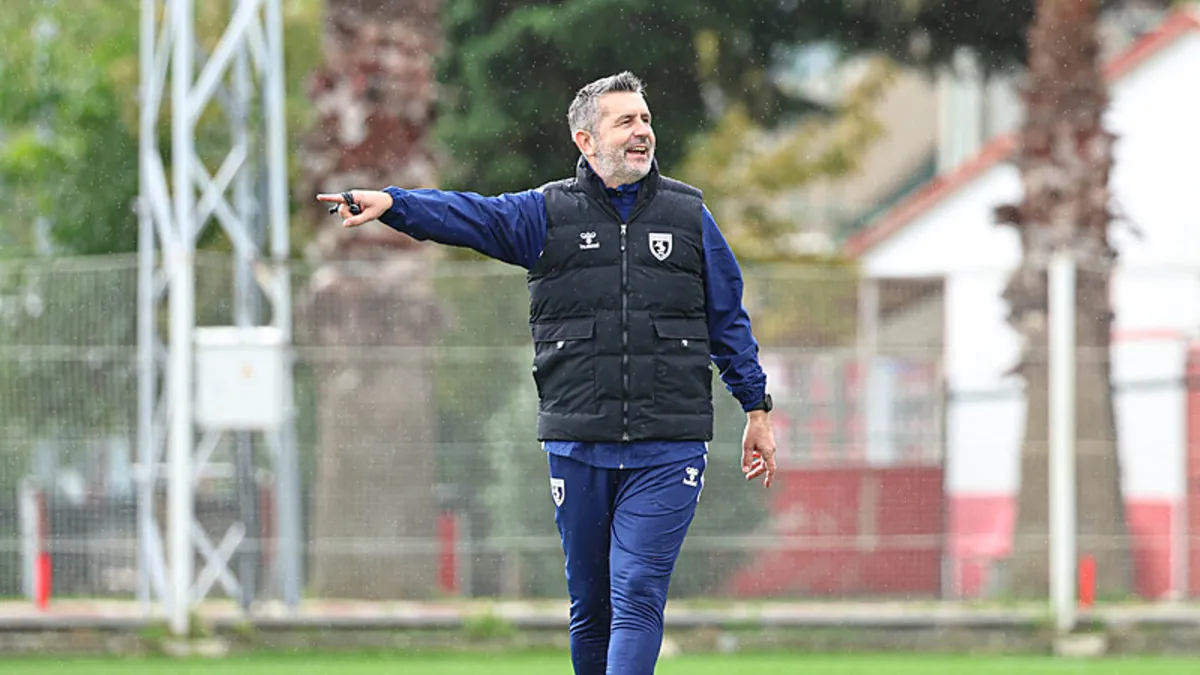 Samsunspor'da Nenad Bjelica İlk Antrenmanına Çıktı