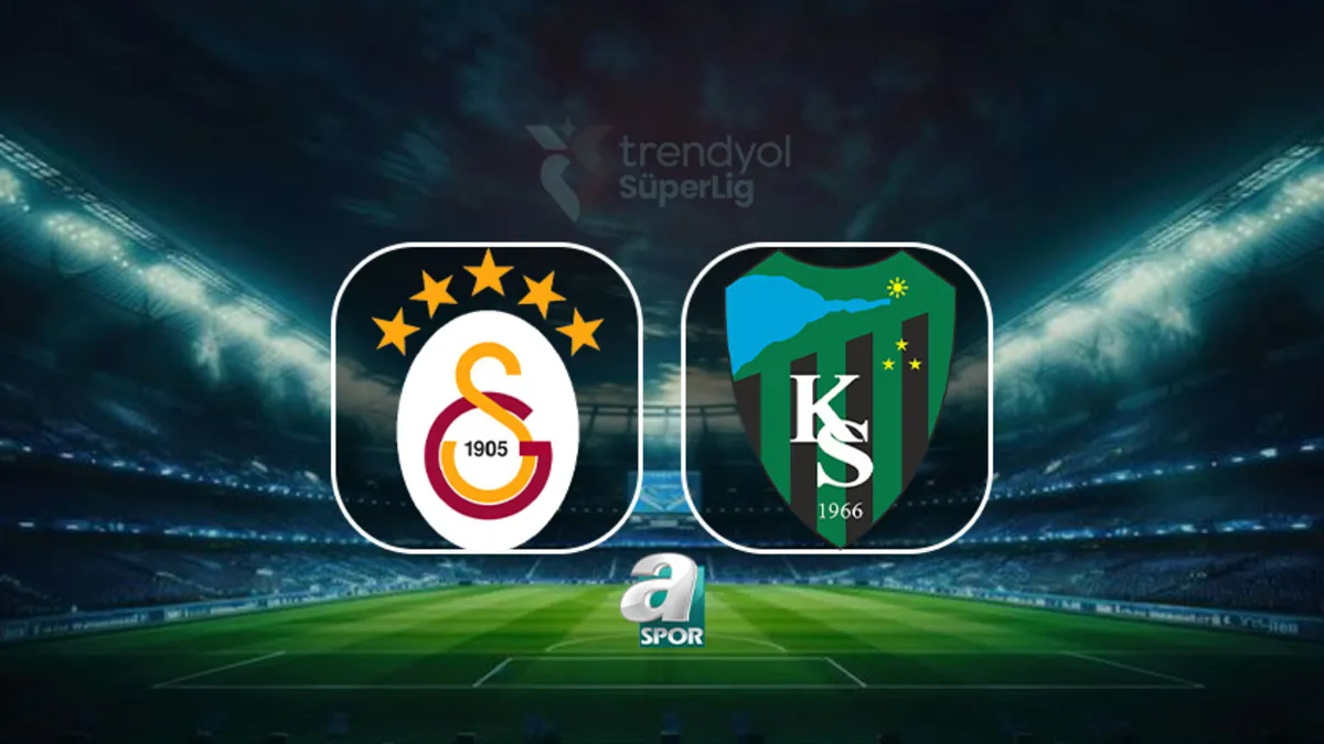 Galatasaray-Kocaelispor canlı maç | Trendyol Süper Lig 29. hafta