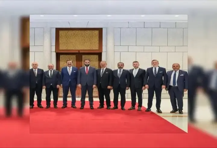 TOBB Başkanı Şara ile görüştü | Suriye ile gündem: Yeniden inşa, ticaret