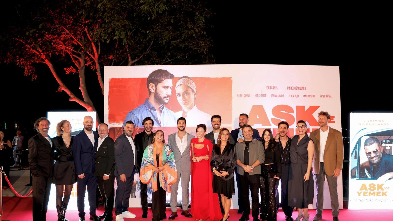 “Aşk Ve Yemek” filmi görkemli bir gala ile seyirciyle buluştu