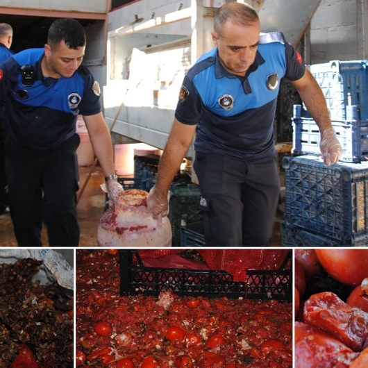 Salça Ve Pul Biber İmalathanesinde Mide Bulandıran Görüntüler