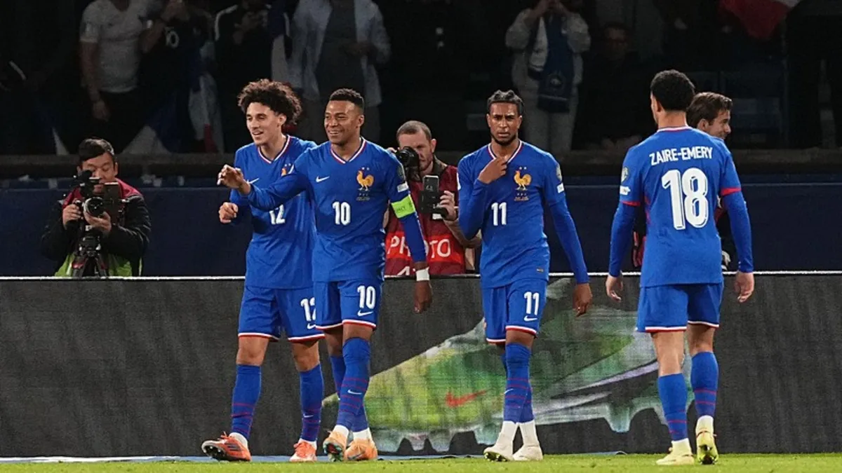 Fransa Dünya Kupası biletini 4 gol ile kaptı: İşte maçın özeti