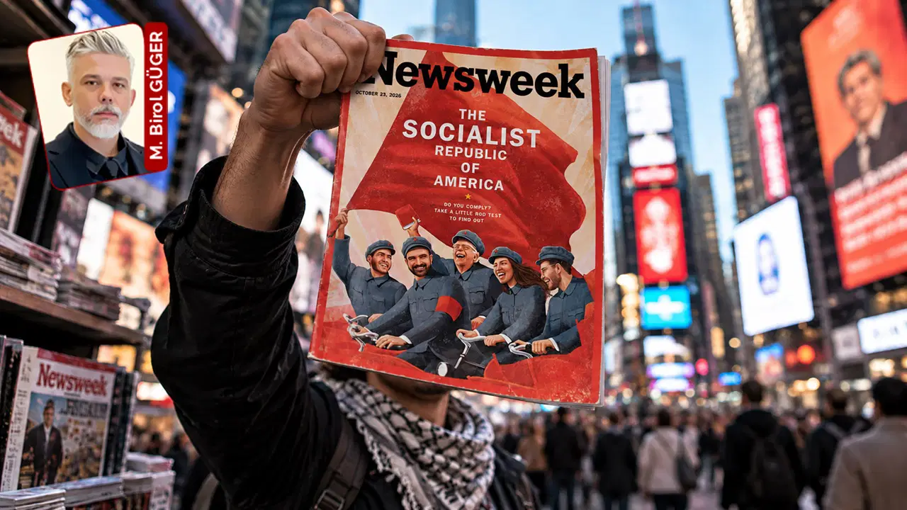 ABD'yi Sosyalizm Korkusu Sardı: Newsweek Kapağına Beyaz Saray'dan Sert Tepki