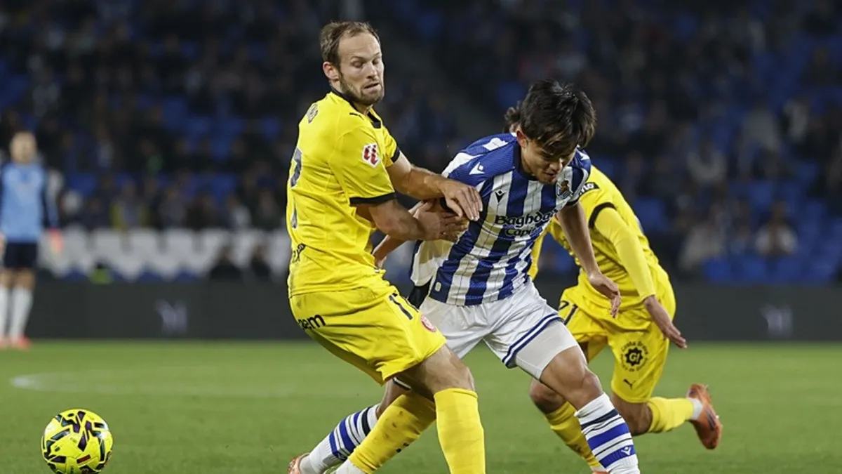 Girona deplasmanda geriden gelerek kazandı!