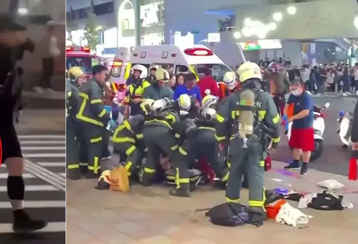 SON DAKİKA! Tayvan'da metro istasyonunda bıçaklı saldırı: 3 ölü