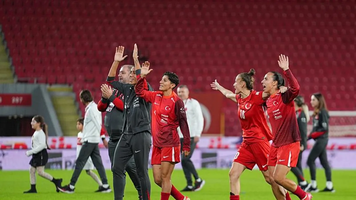 A Milli Kadın Futbol Takımı, Arnavutluk maçına hazır
