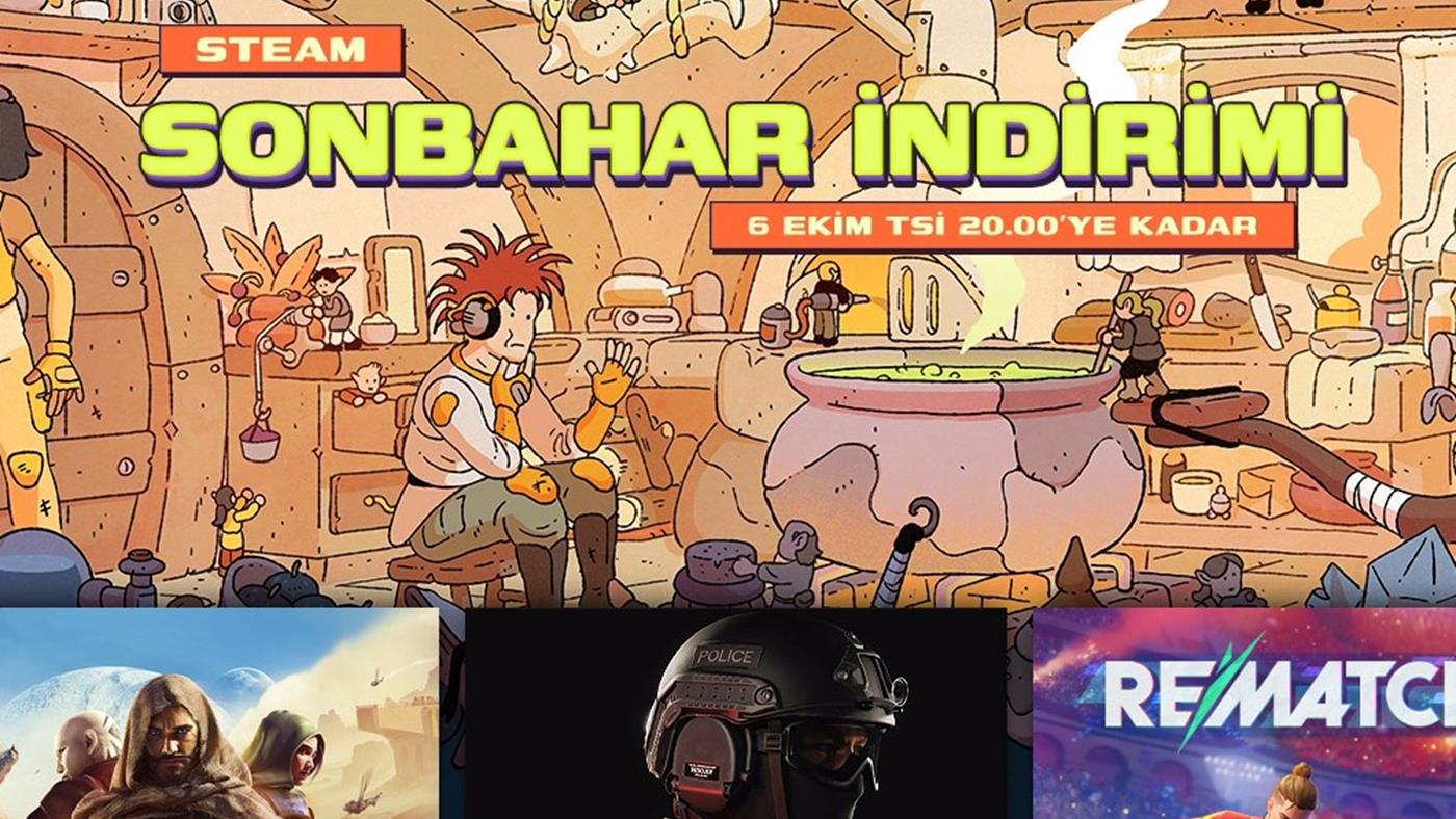 Steam "Sonbahar İndirimleri" başladı: Yüzde 90'a varan indirim