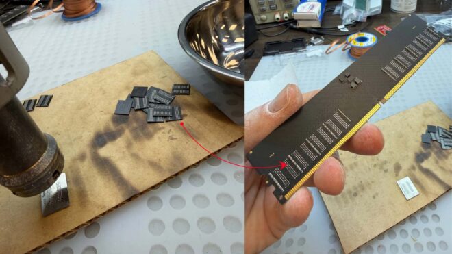 Rus modder kendi DDR5 RAM’ini (6400 MT/s) üretti