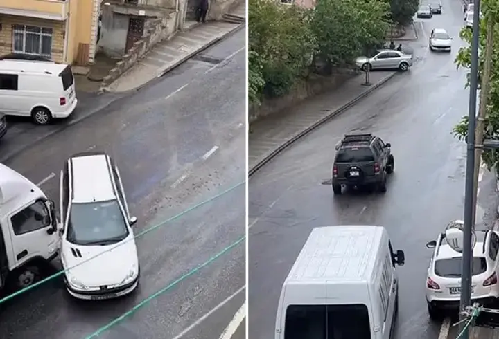 İstanbul'da yola akaryakıt döküldü! Art arda kazalar oldu