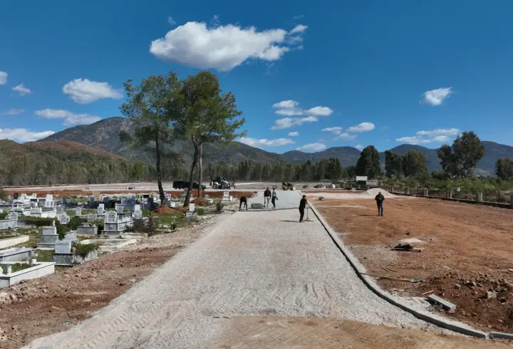 Fethiye'deki Çatalarık Mezarlığı'na 5 milyon liralık yatırım
