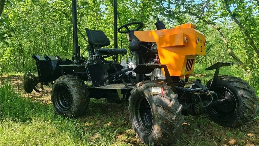 Mini bahçe traktörü "Tarla Faresi" çiftçilerin işini kolaylaştıracak