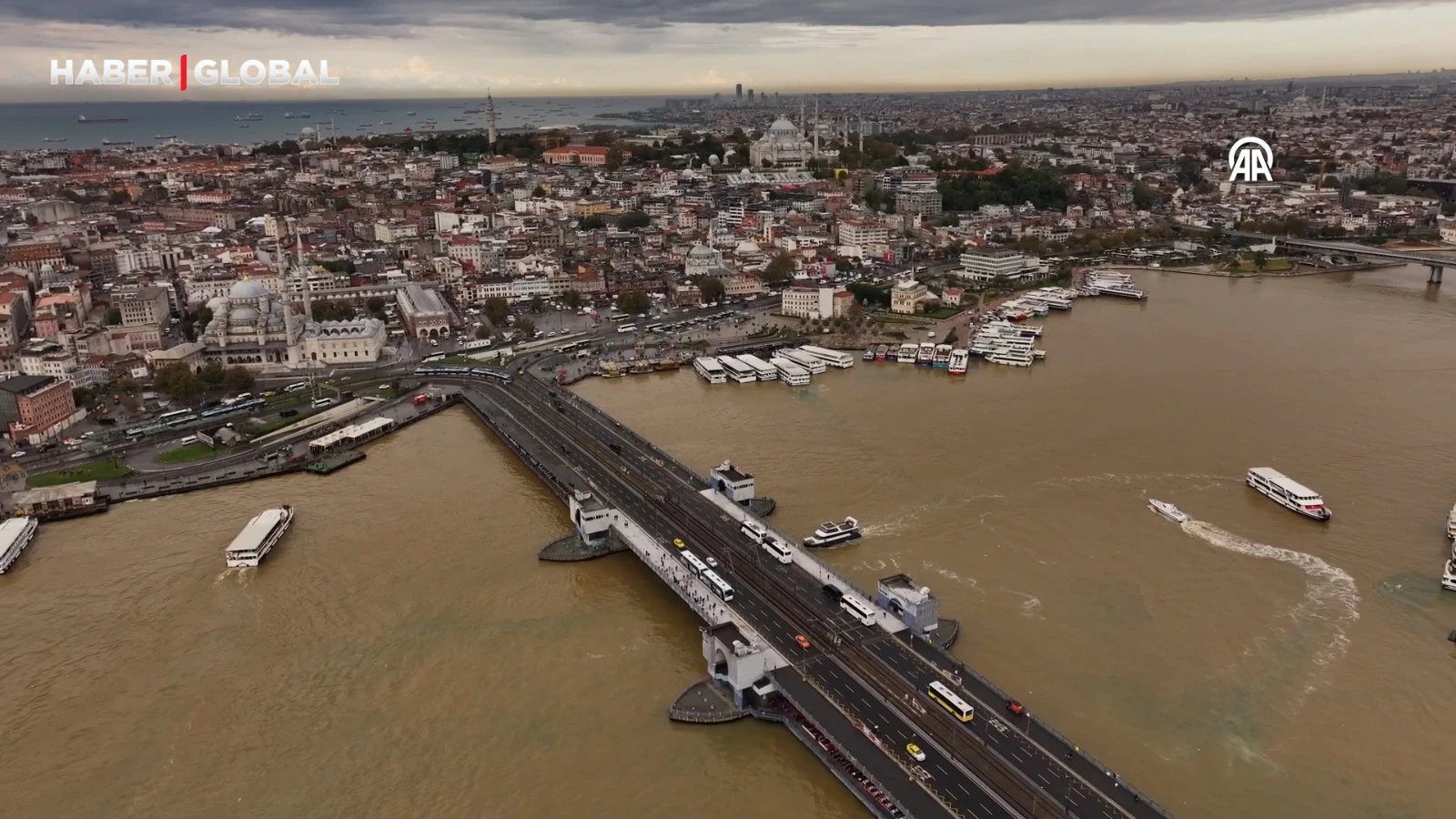 İstanbul Boğazı'nın Son Hali Görüntülendi